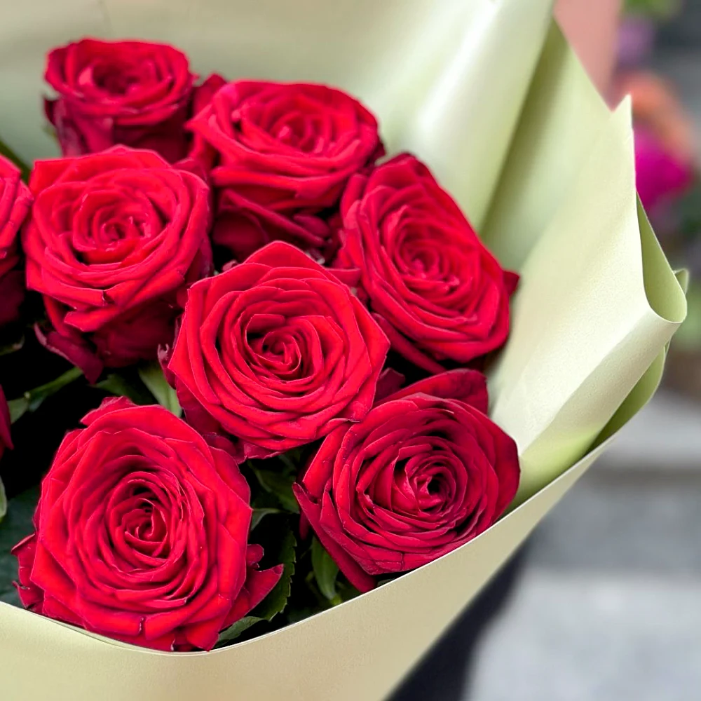 Букет из 11 красных роз