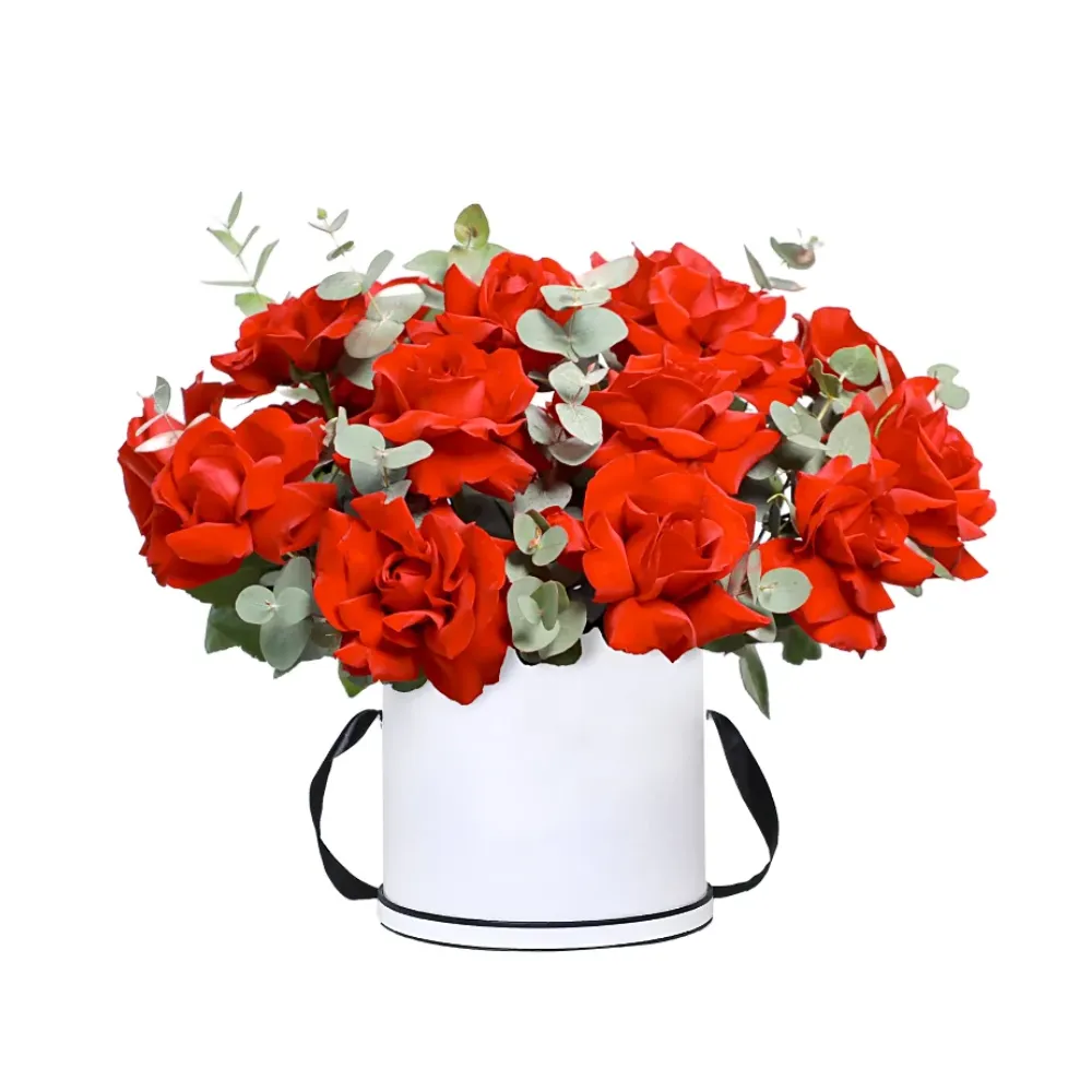 Цветы в коробке 